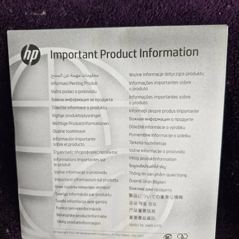 New~ HP Thunderbolt 4 Dock 120W G4 13-in-1 USB C Docking Station